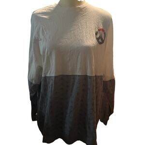 Blizzard Entertainment Overwatch 2 Long Sleeve Jersey Tee, Colorblock, Large
